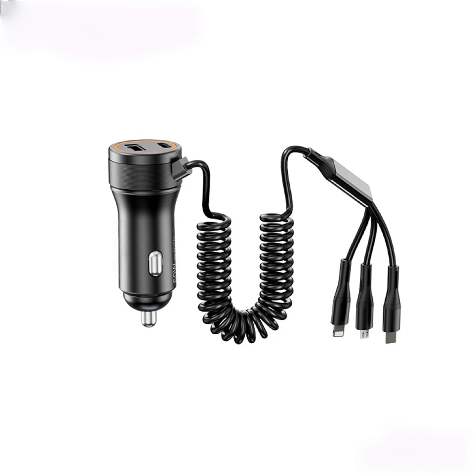 USB A And C Car Charger With Cable best