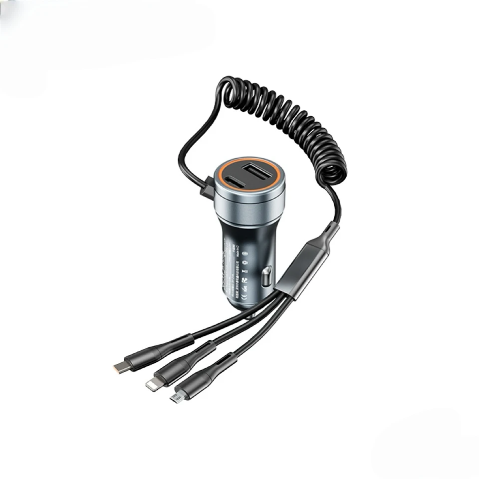 USB A And C Car Charger With Cable best